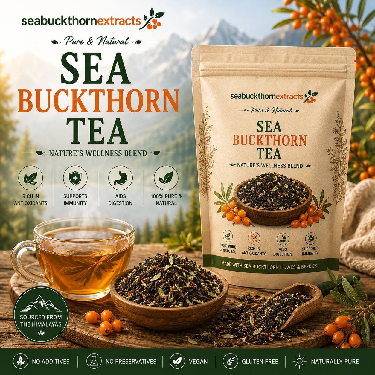 Authentic Sea Buckthorn collection from seabuckthornextracts