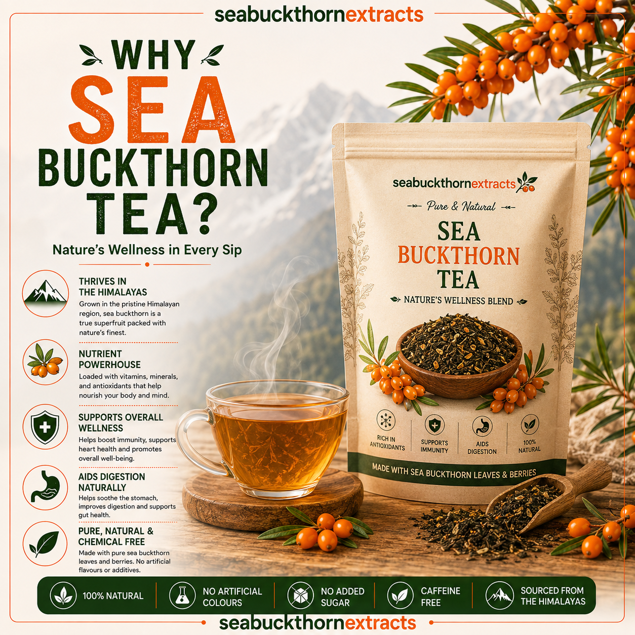 Pure Himalayan Sea Buckthorn products by seabuckthornextracts